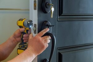 Changing door locks new house