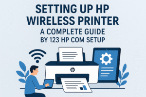 setting up hp wireless printer