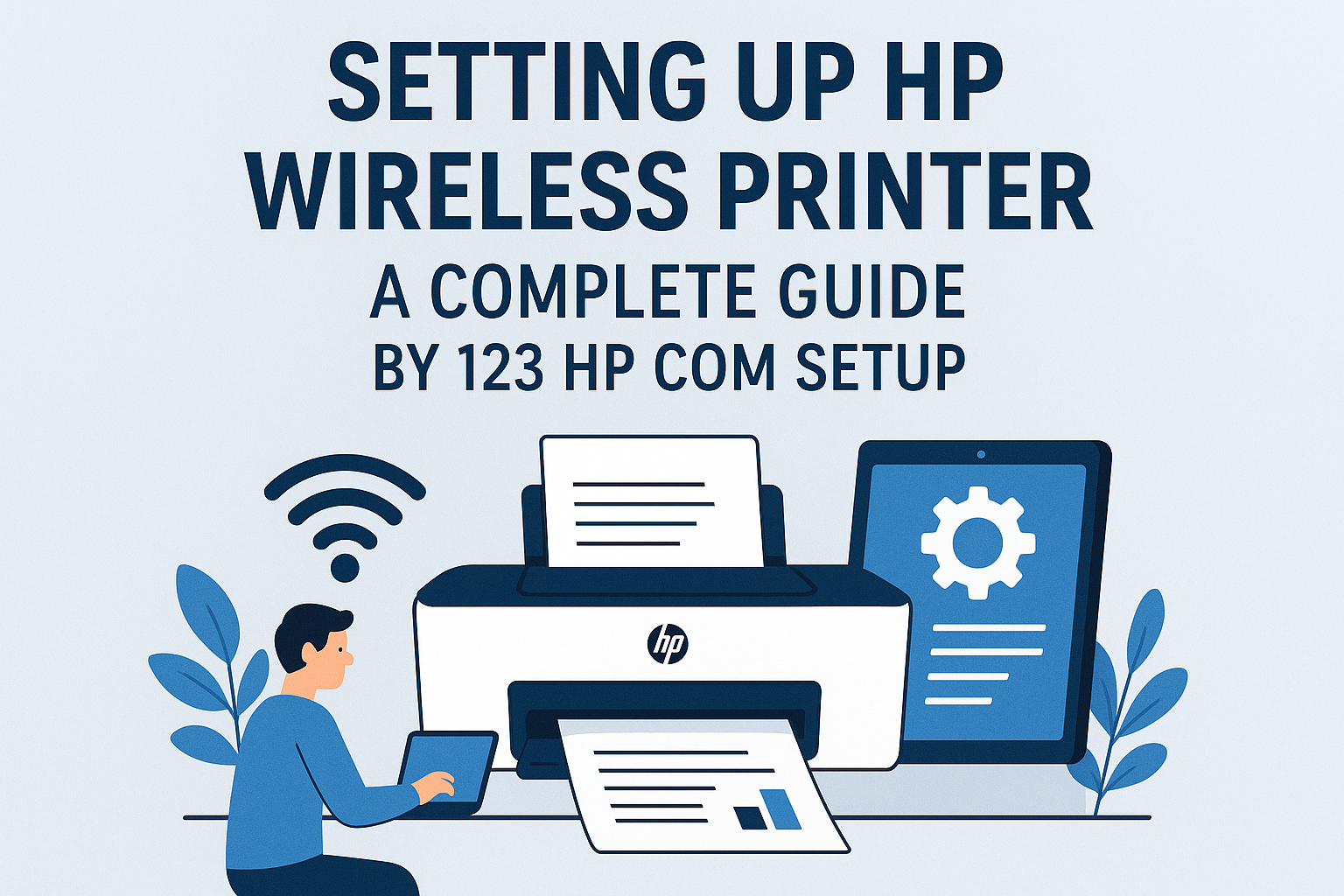 setting up hp wireless printer