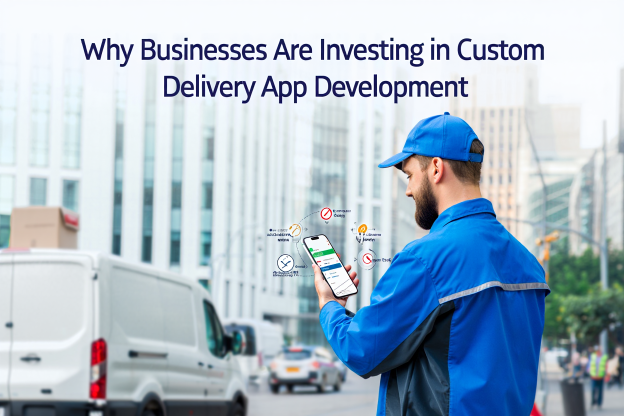 Custom delivery app development