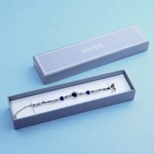 Elegant custom anklet box for jewelry packaging
