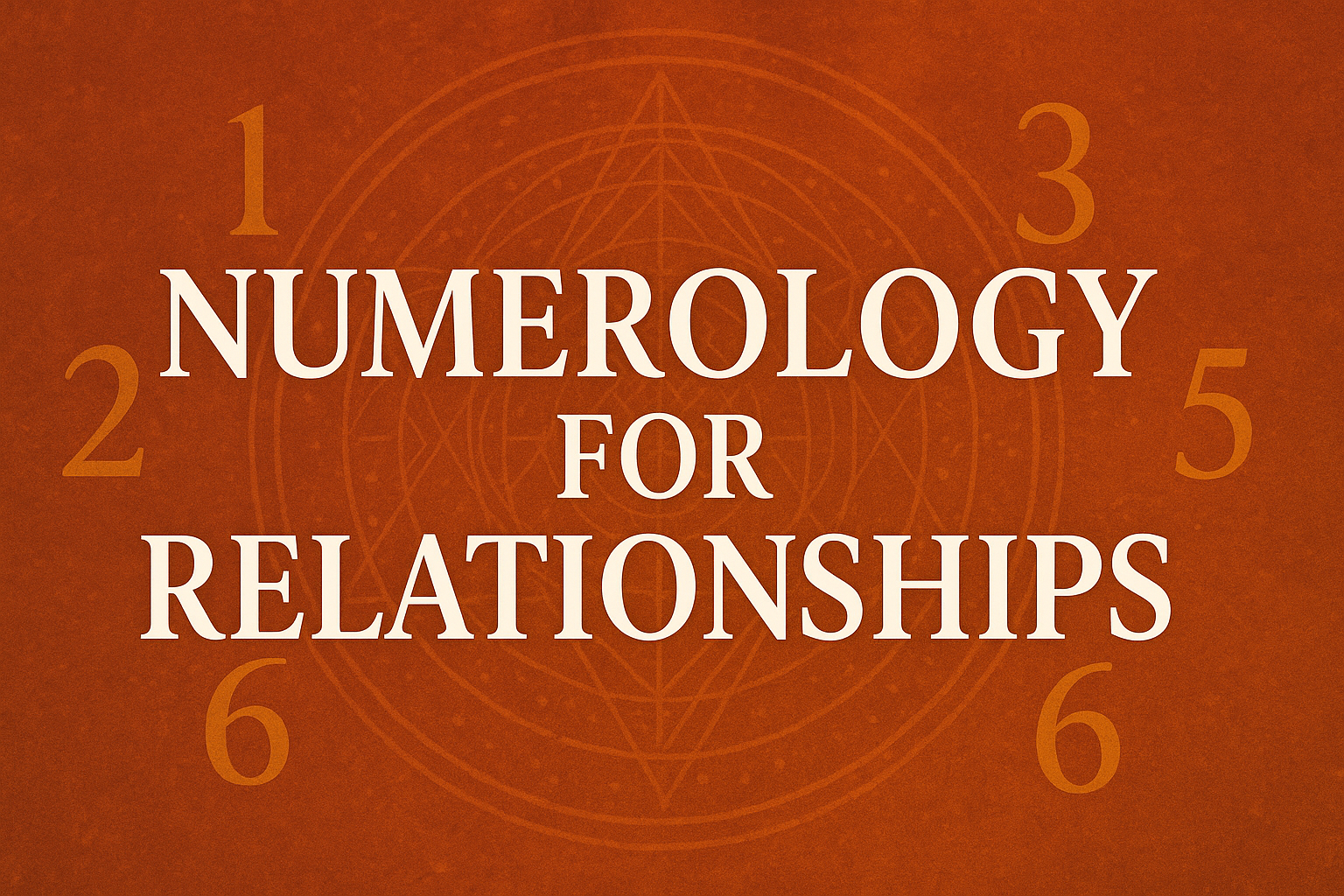 Numerology For Relationships