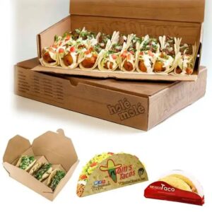 Taco Takeout With Stylish Custom Taco Packaging Boxes