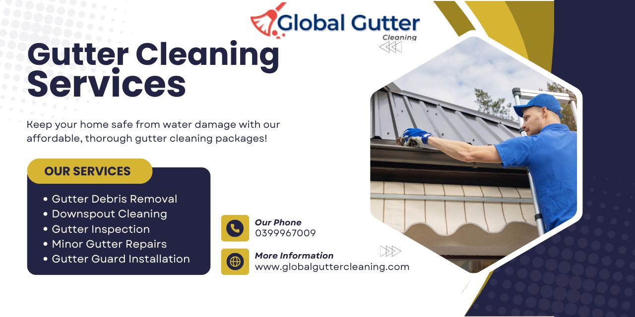 Gutter Cleaning in Coburg