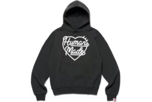 Human Made Hoodie with Heart Sweat Design