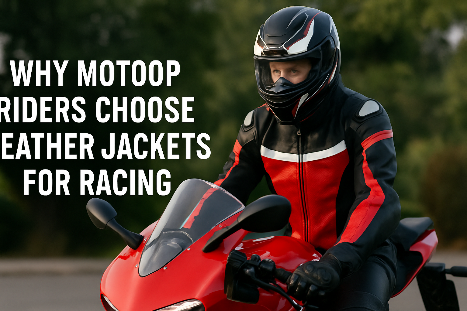 MotoGP Leather Jackets Explained Features, Fit, and Function