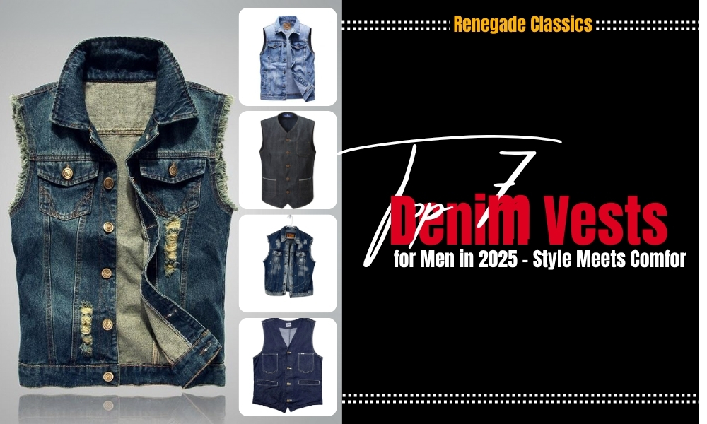 Denim Vests for Men