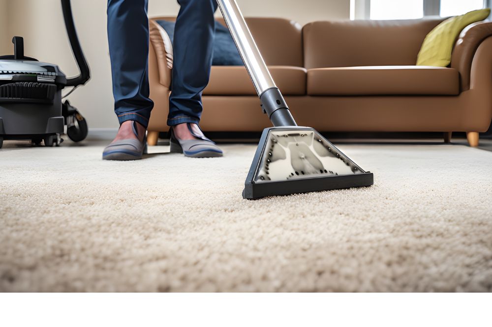 Residential carpet cleaning