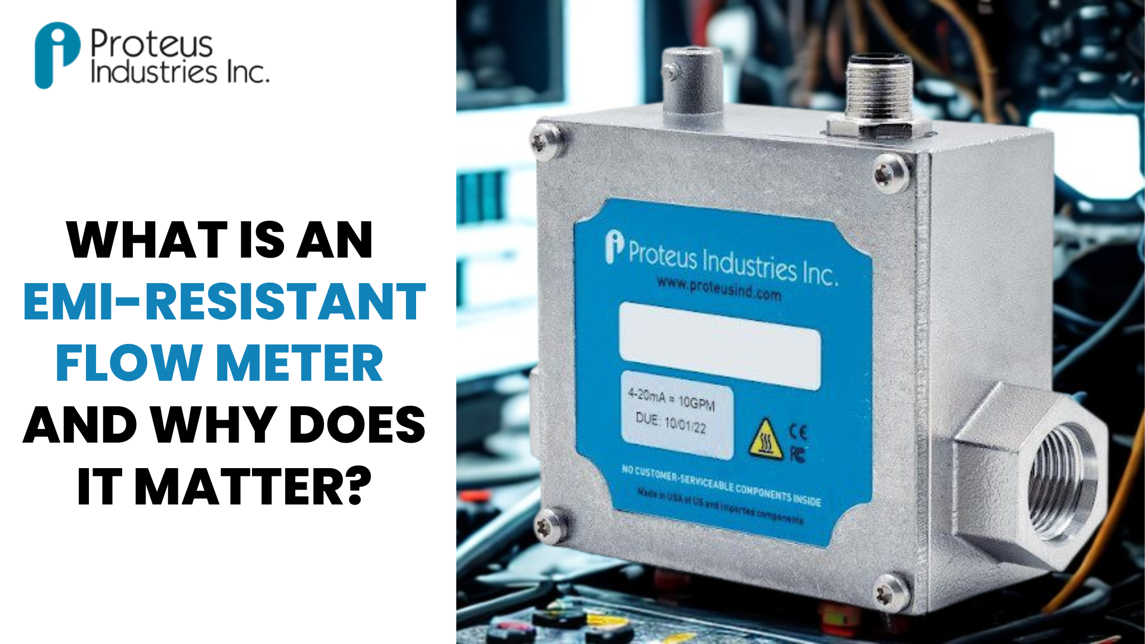 EMI-Resistant Flow Meter
