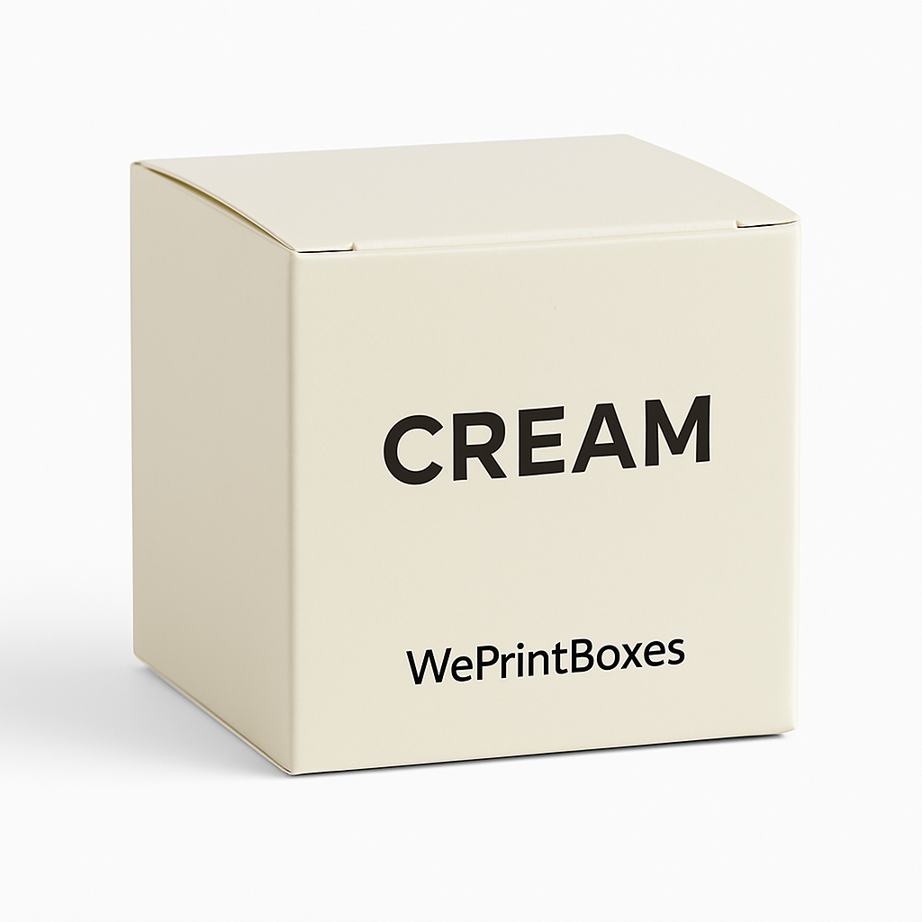cream boxes