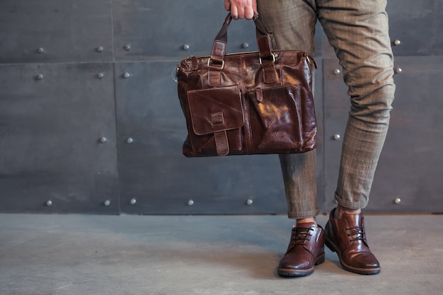 leather bag
