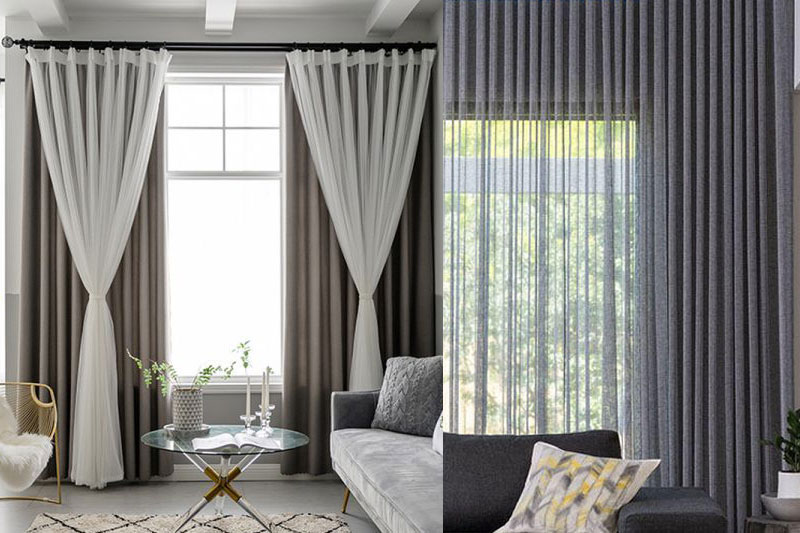 Sheer curtains