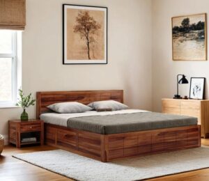 double bed design