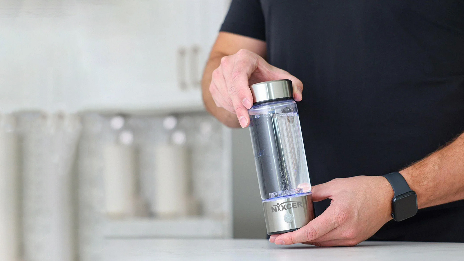 Hydrogen water Bottle