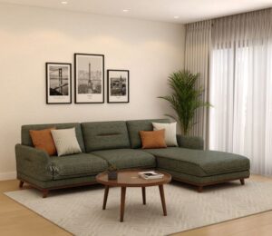 The Benefits of Investing in an L Shape Sofa Bed for Your Home from Wooden Street