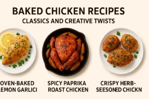 Baked Chicken Recipes Easy, Healthy & Flavorful Oven Dishes for Every Occasion