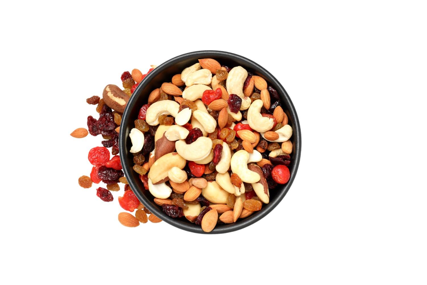 Nutritious and tasty flavoured nuts served as guilt free snack option