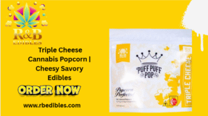 Triple Cheese Cannabis Popcorn