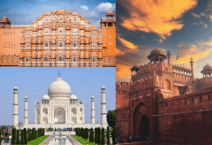 golden triangle with goa tour