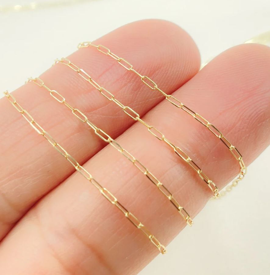 14 k gold chain