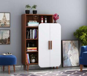 bookshelf design wooden street